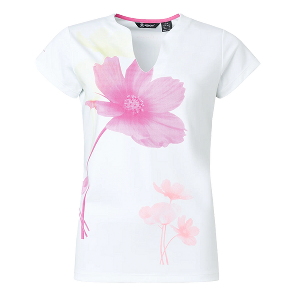 Lds Polo Rachel Cupsleeve Orchid