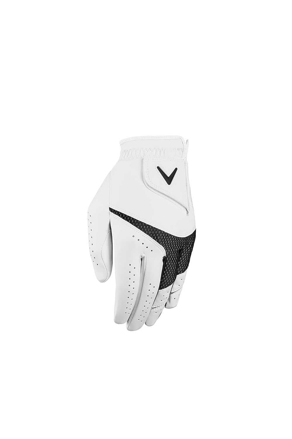 Callaway Golf Weather Spann Glove (Worn on Left Hand,White,X-Large,Men's)
