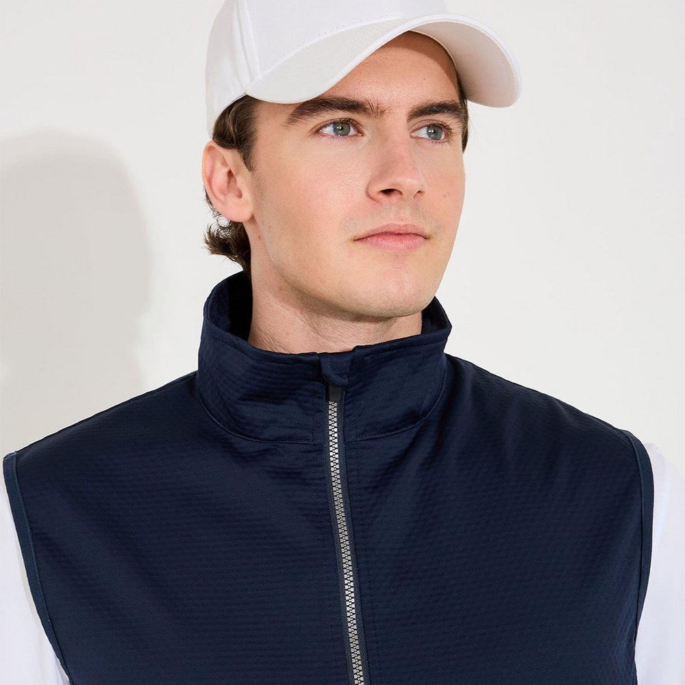 Mens Lytham Softshell Vest - Navy
