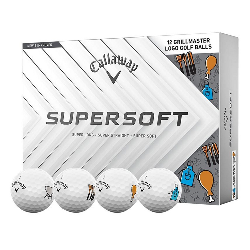 Supersoft Grillmaster Golf Balls - White