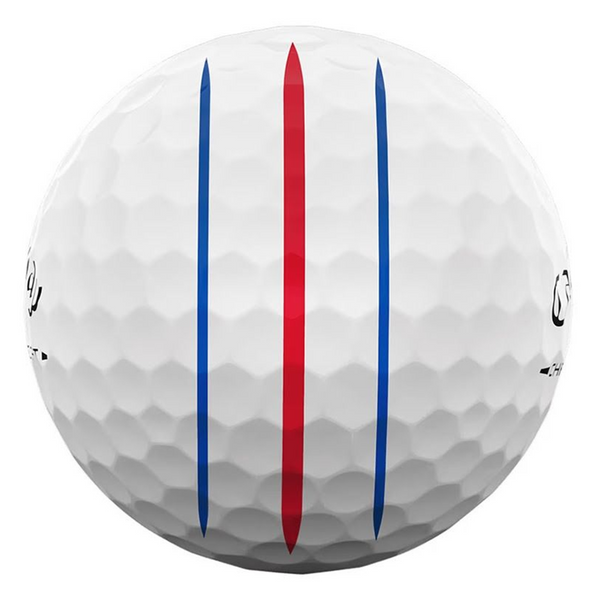 Chrome Soft Triple Track Golf Balls - White