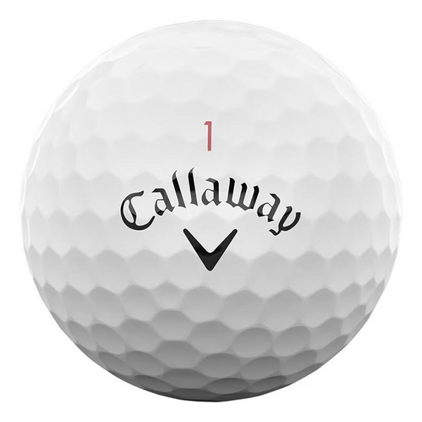 Chrome Soft Golf Balls - White