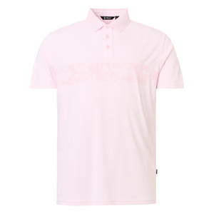 Mens Hosel Drycool Polo - Lt.Pink