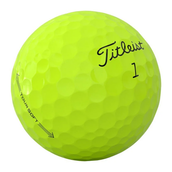 Tour Soft Golf Balls - Yellow