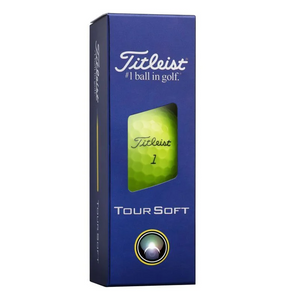 Tour Soft Golf Balls - Yellow