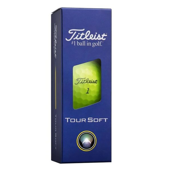 Tour Soft Golf Balls - Yellow