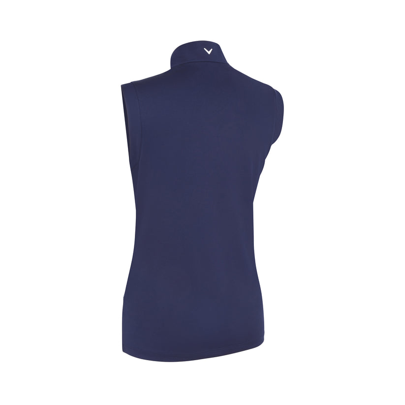 Lds Gradient Printed Polo Shirt Wms Peacoat