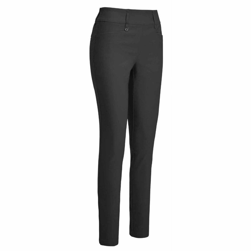 Ladies Pull On Tech Stretch Golf Trouser Caviar