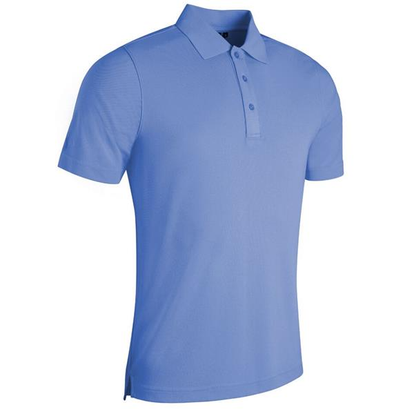 Deacon Performance Pique Polo Shirt Light Blue