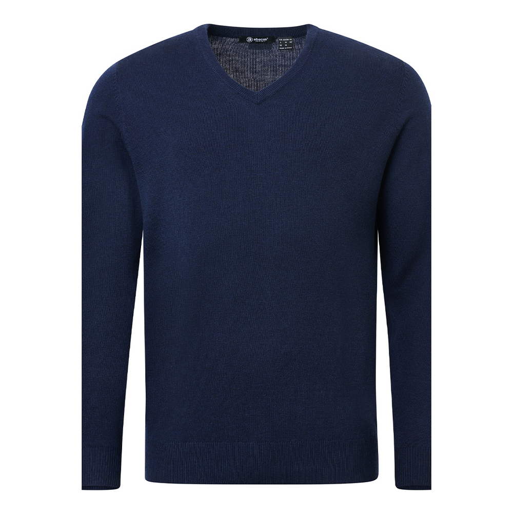 Mens Liffin V-Neck Pullover - Navy