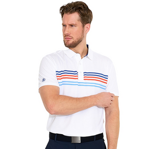 Mens Telford Drycool Polo - white