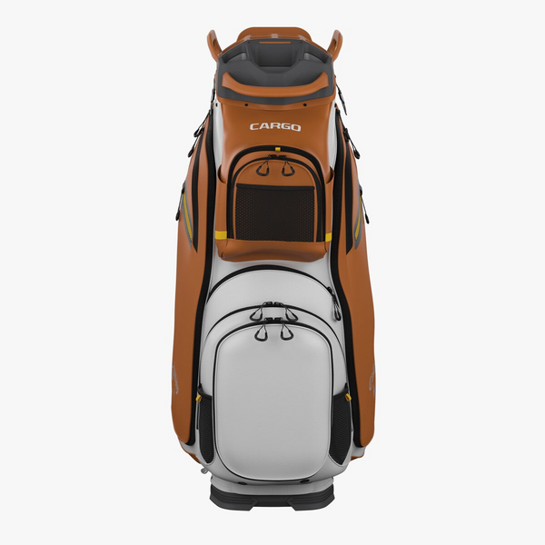 Cargo Cart Bag - White/Copper/Goldenrod