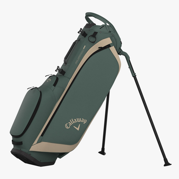 Fairway C Stand Golf Bag - Pine/Tan