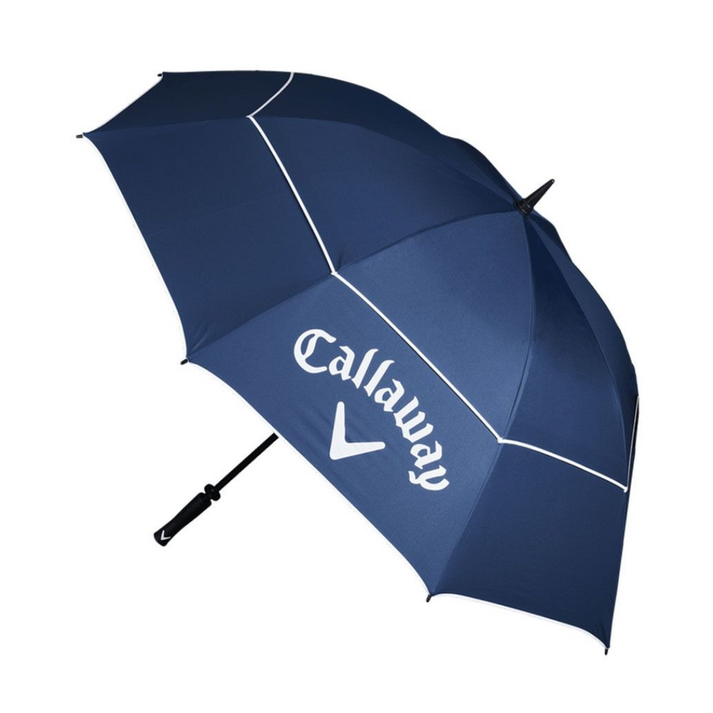 Shield Double Canopy Umbrella - Navy/White