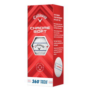 Chrome Soft 360 Triple Track Golf Balls