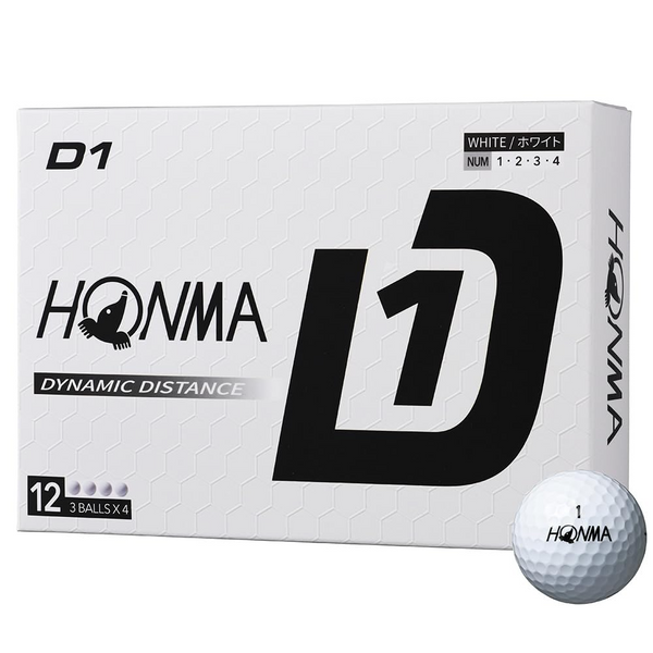 D1 BT2401 White Golf Balls