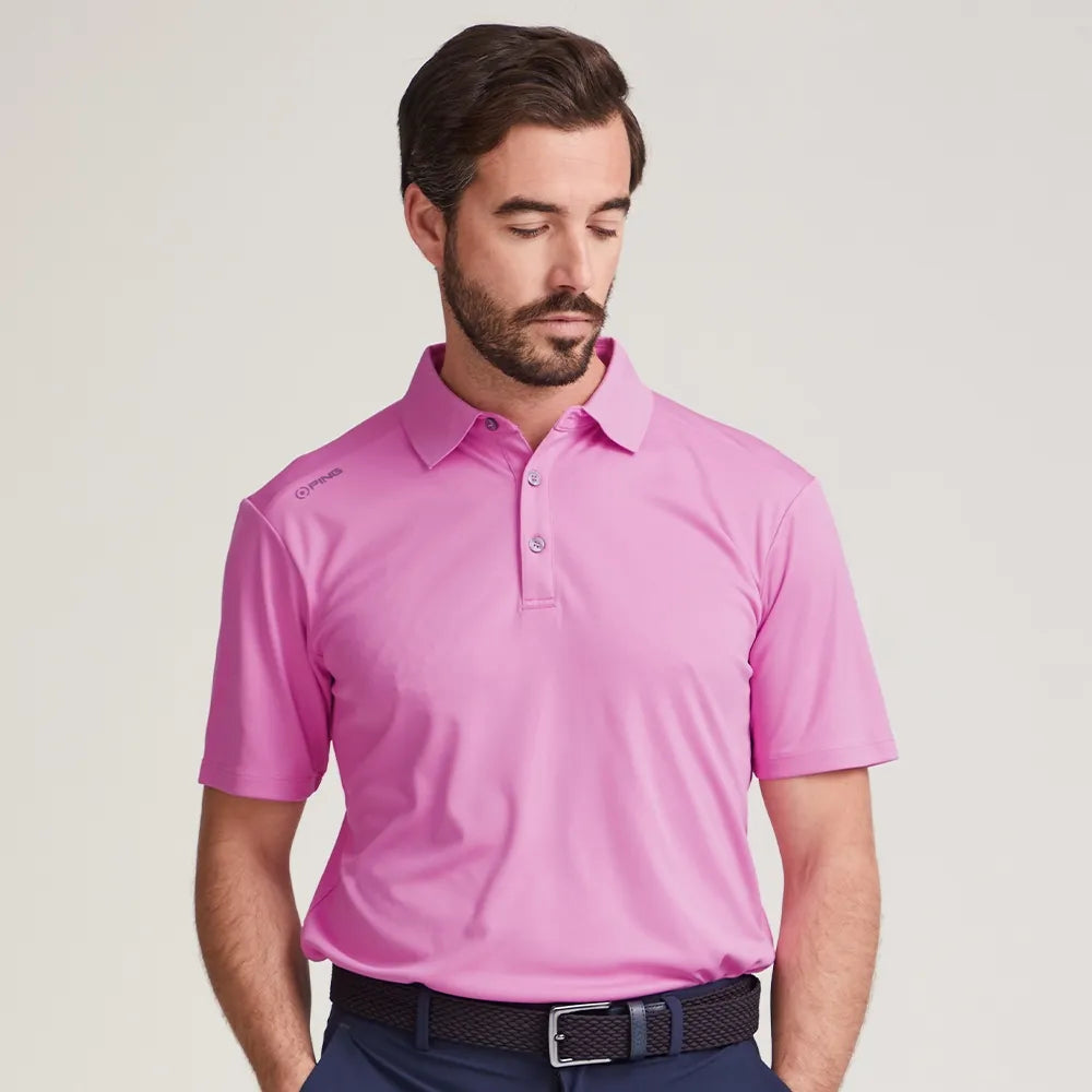 Lindum Men's Polo Shirt - Pink