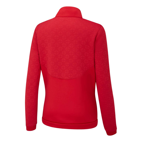 Carolina Ladies Full Zip Fleece Jacket - Poinsetta