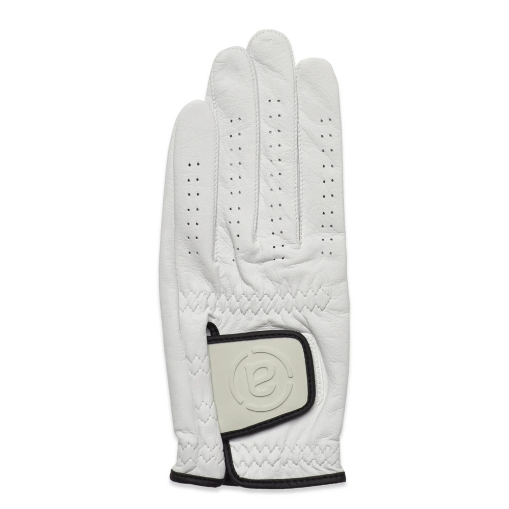 Men's full Leather Glove -  White