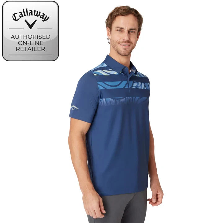Callaway Golf Mens opti dri Polo Shirt CGKSF0A6