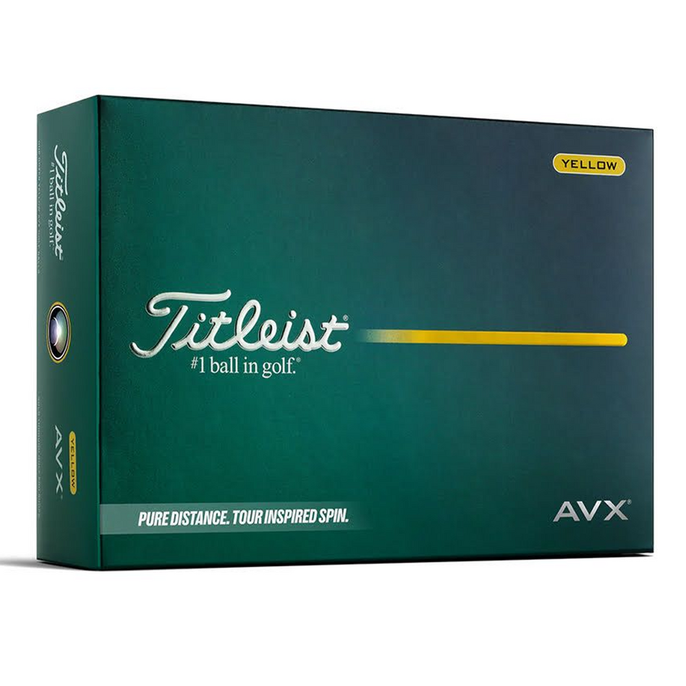 AVX Golf Balls - Yellow