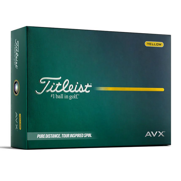AVX Golf Balls - Yellow