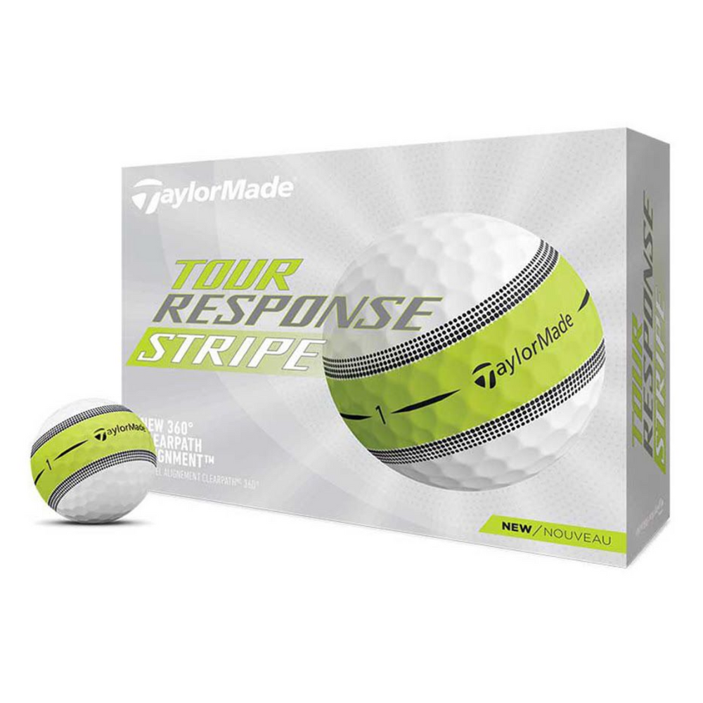 Tour Response Stripe Golf Balls - White