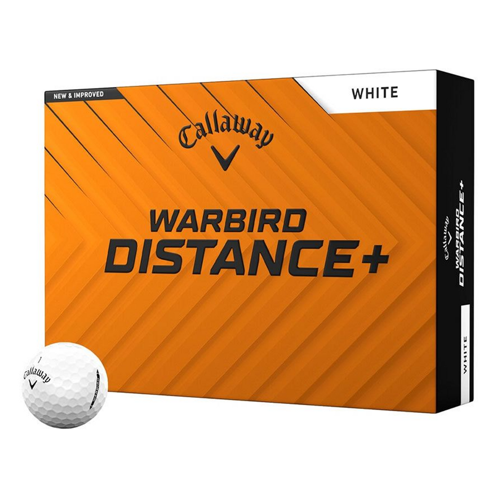 Warbird Distance Golf Balls 2025 - White